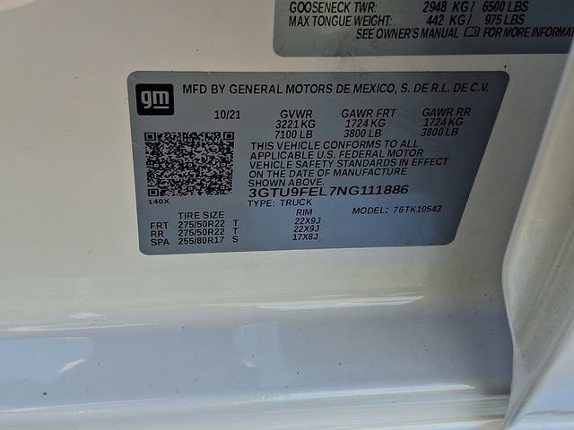 Used 2022 GMC Sierra 1500 Denali w/ Driver Alert Package II image 31