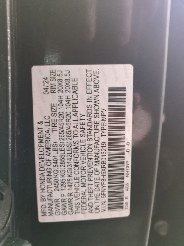 Certified 2024 Honda Passport EX-L image 33