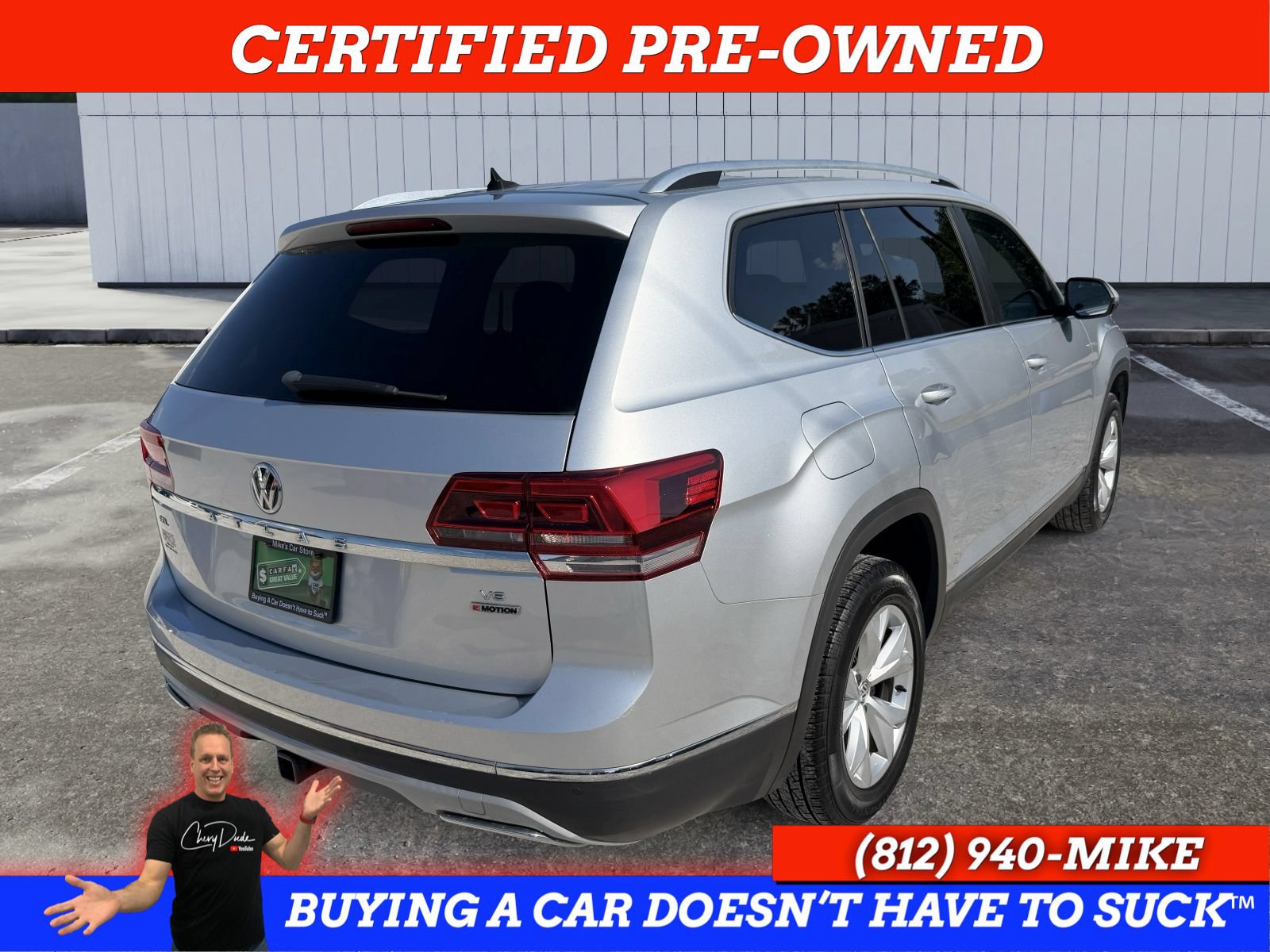 Used 2018 Volkswagen Atlas SEL AWD/4WD image 7