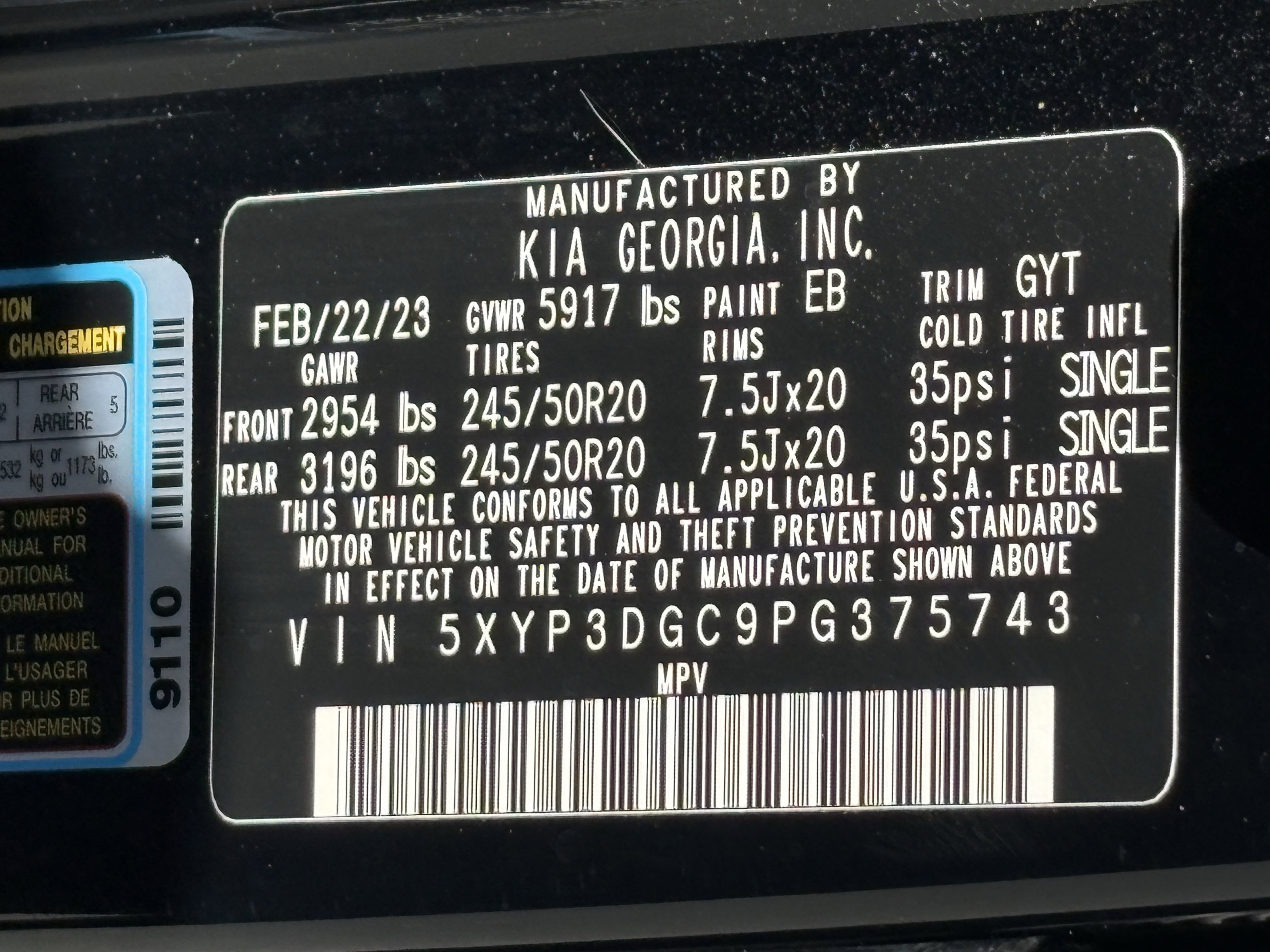 Used 2023 Kia Telluride EX w/ EX Captain's Chair Package AWD/4WD image 27