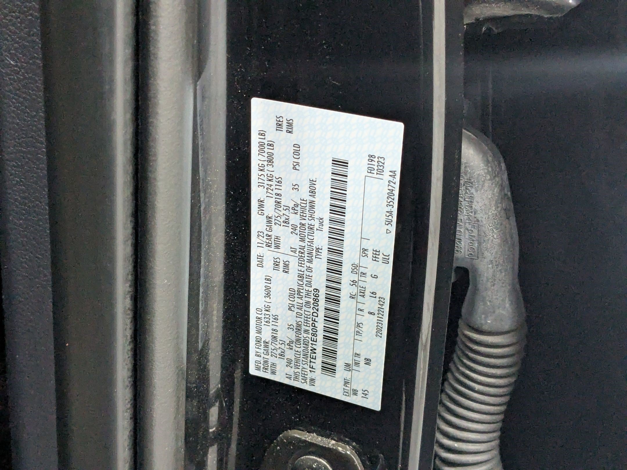 Used 2023 Ford F150 Tremor w/ Equipment Group 402A High AWD/4WD image 28