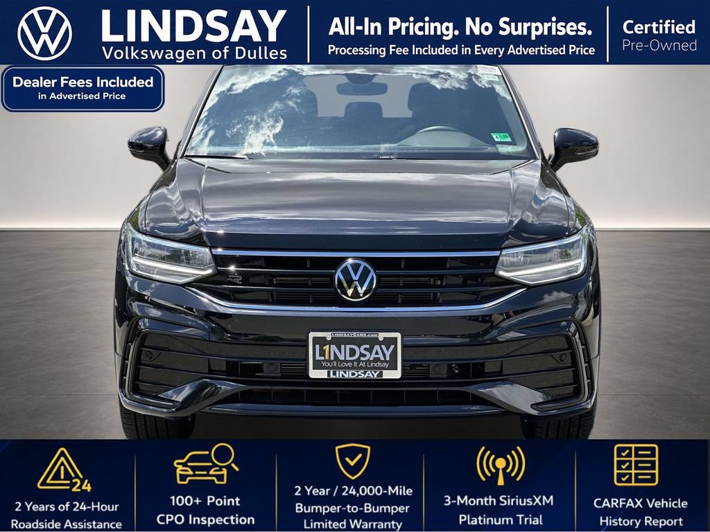 Certified 2024 Volkswagen Tiguan SE R-Line AWD/4WD image 3