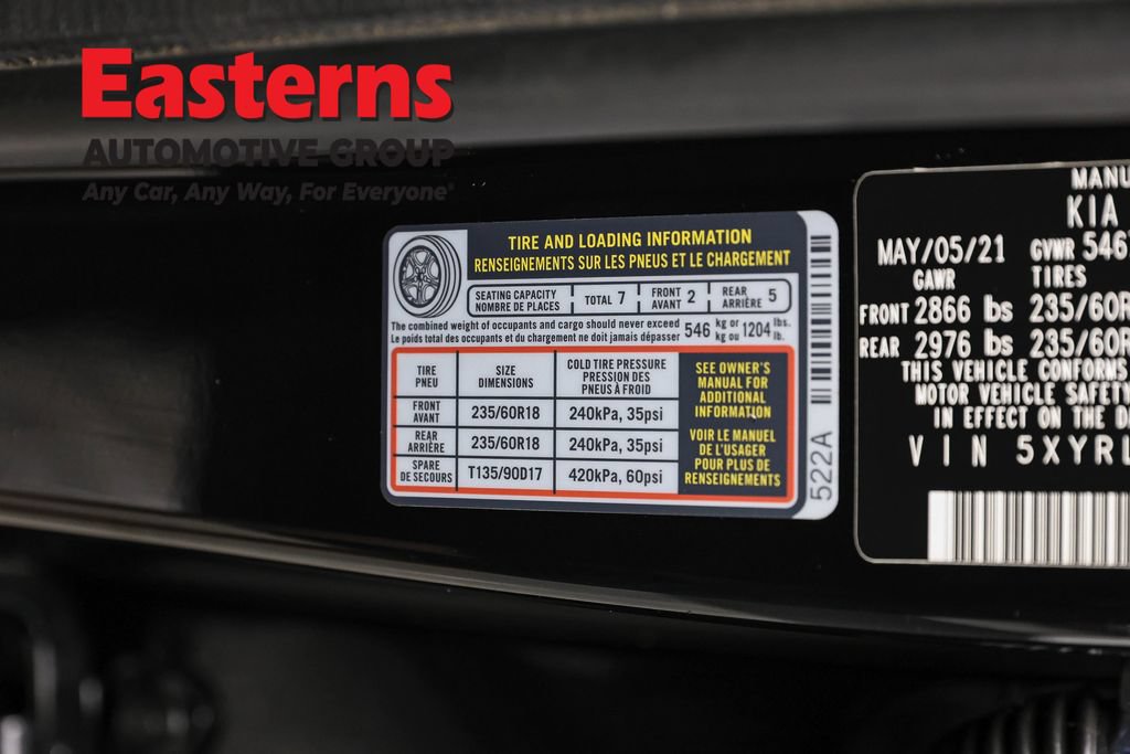 Used 2021 Kia Sorento S w/ Panoramic Sunroof Package AWD/4WD image 37
