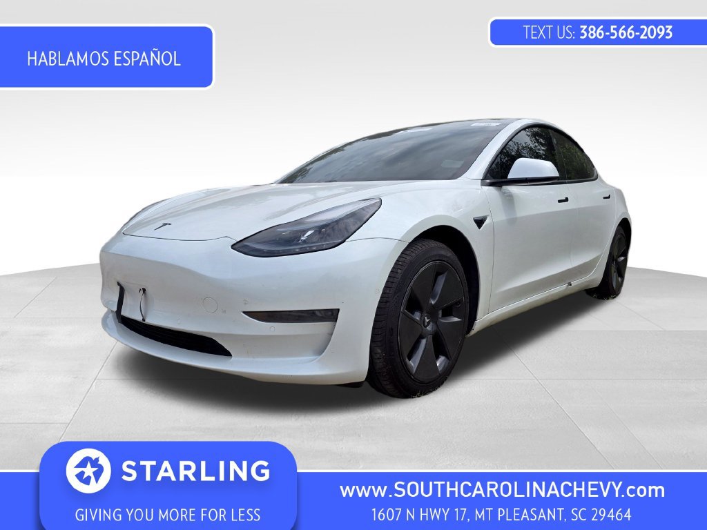 Used 2021 Tesla Model 3 Standard Range Plus