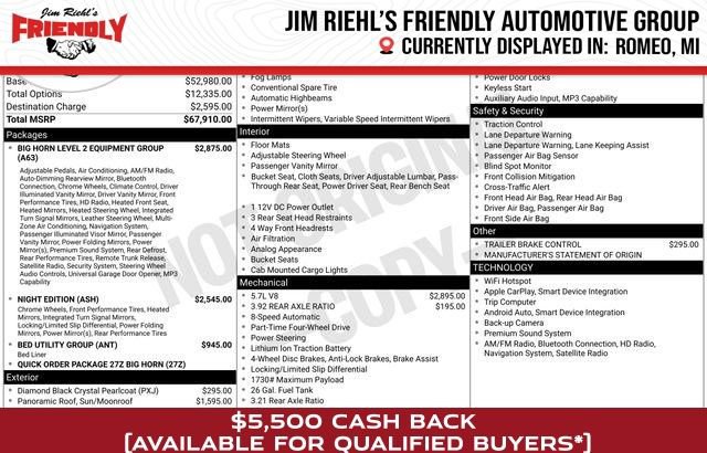 New 2026 RAM 1500 Big Horn