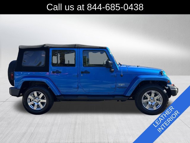 Used 2015 Jeep Wrangler Unlimited Sahara w/ Connectivity Group AWD/4WD image 4