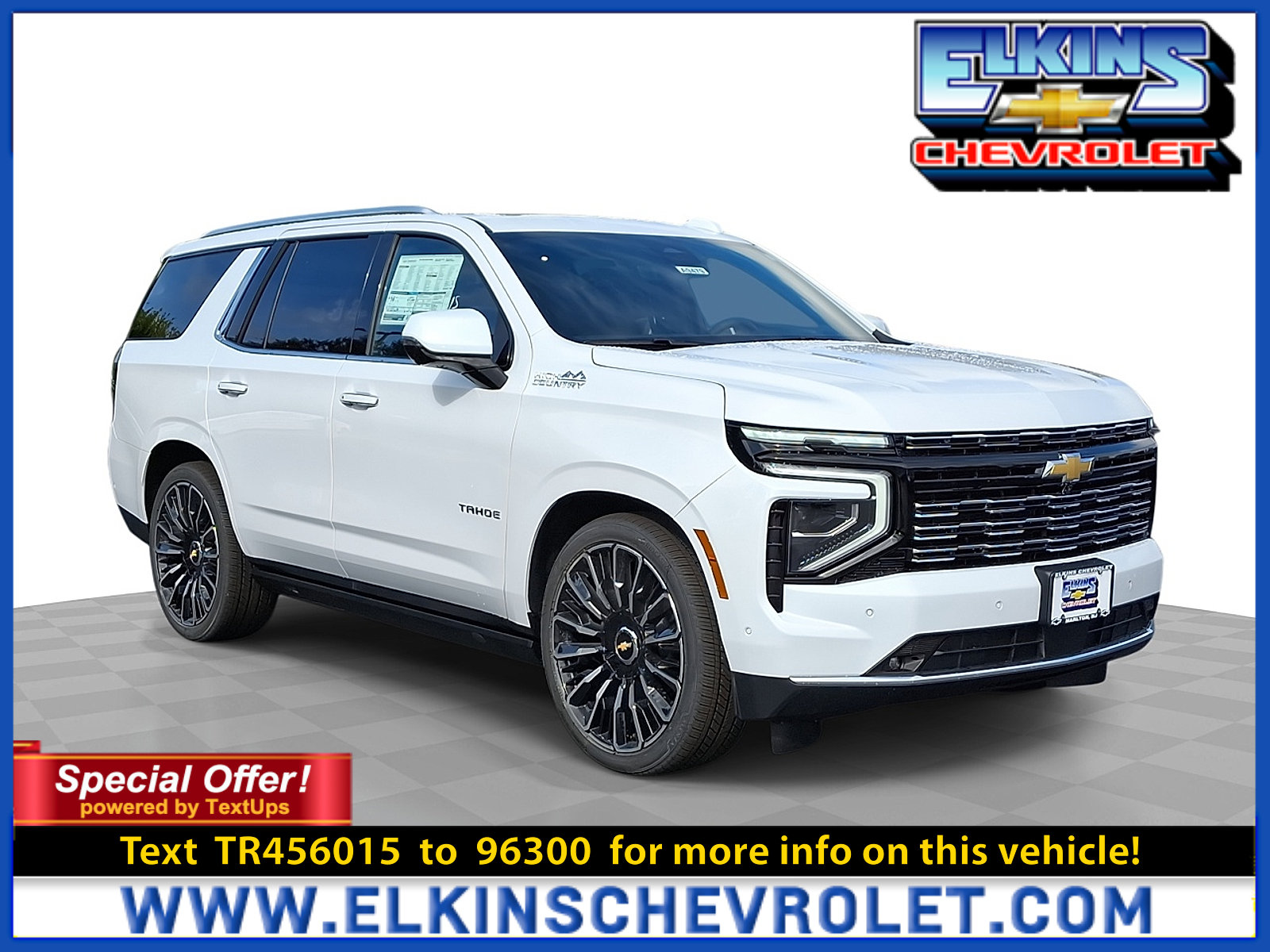 New 2026 Chevrolet Tahoe High Country