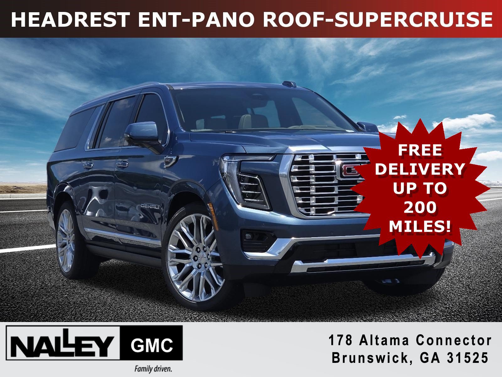 New 2026 GMC Yukon XL Denali w/ Denali Reserve Package