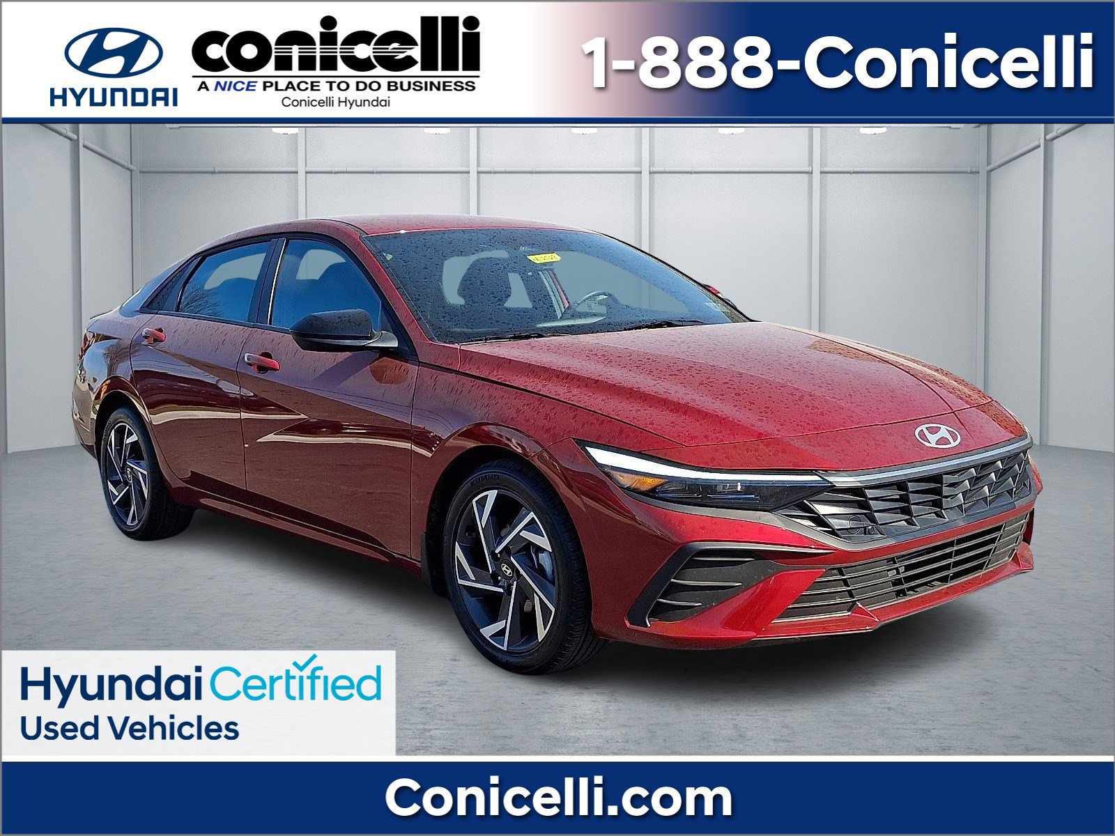 Certified 2025 Hyundai Elantra Sport FWD image 1