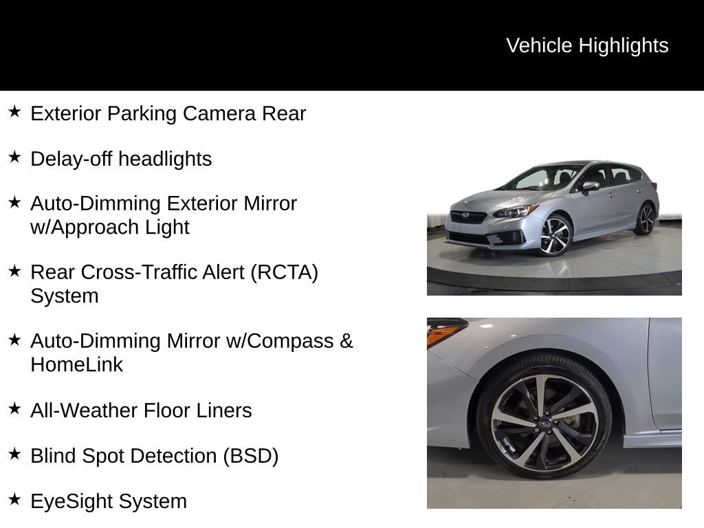 Used 2022 Subaru Impreza 2.0i Sport AWD/4WD image 19