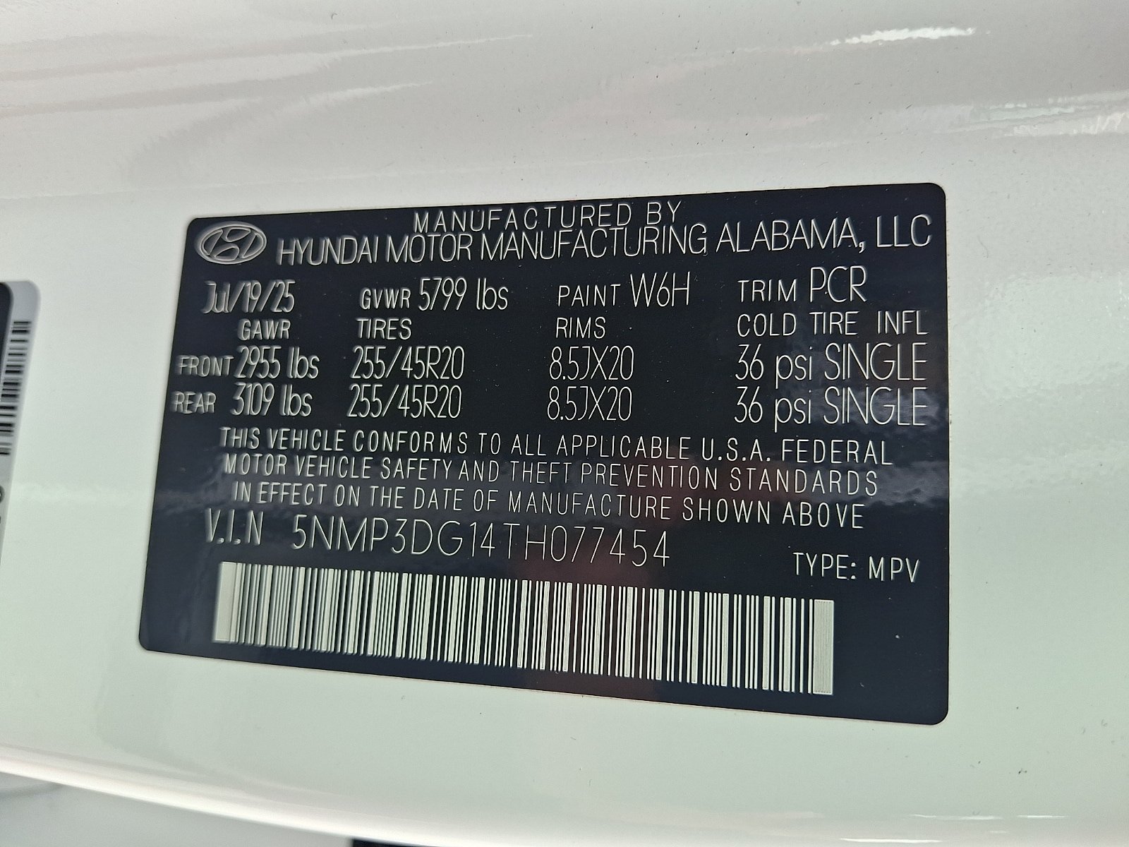 Certified 2026 Hyundai Santa Fe Limited AWD/4WD image 25
