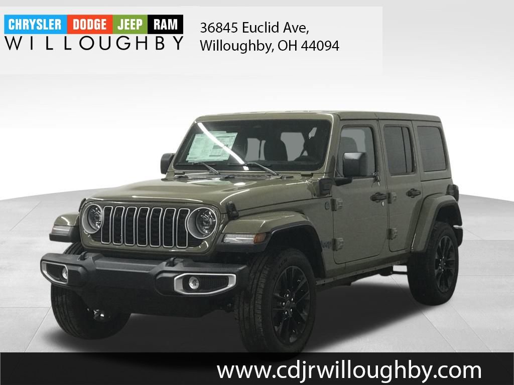 New 2025 Jeep Wrangler Unlimited Sahara