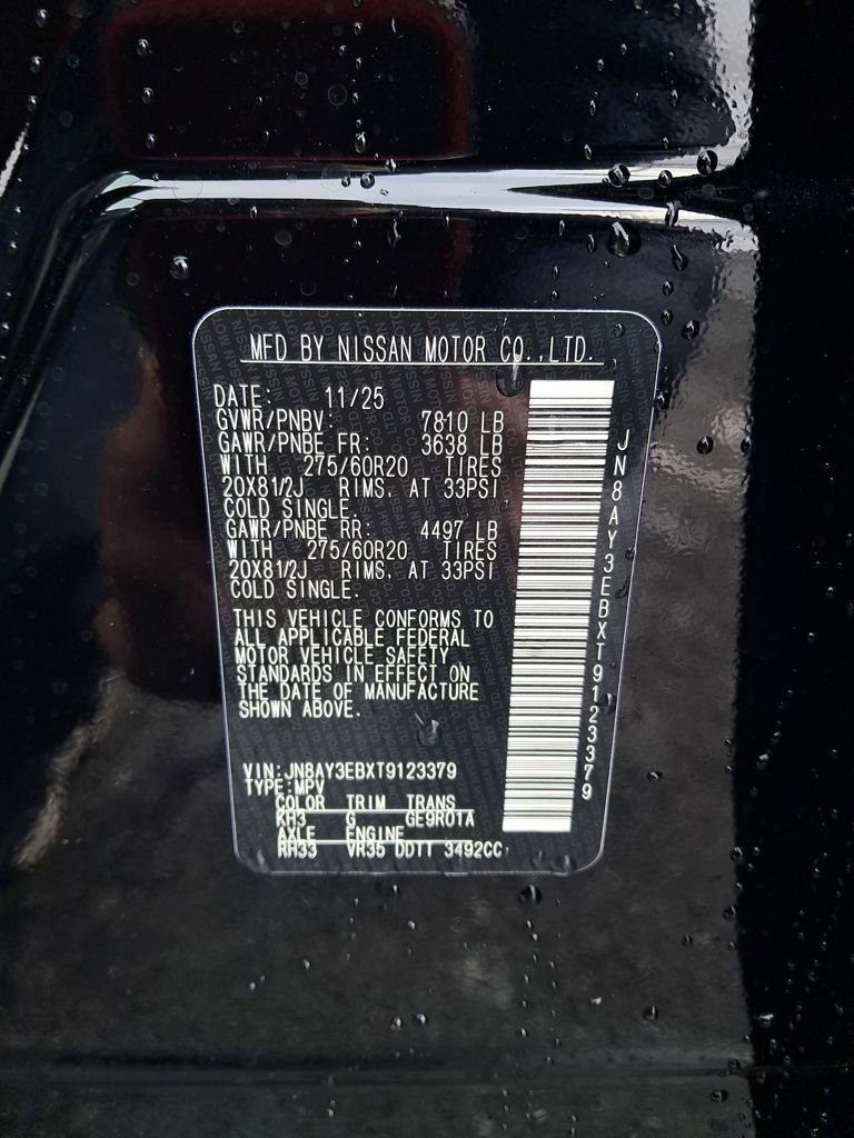 New 2026 Nissan Armada Platinum image 31