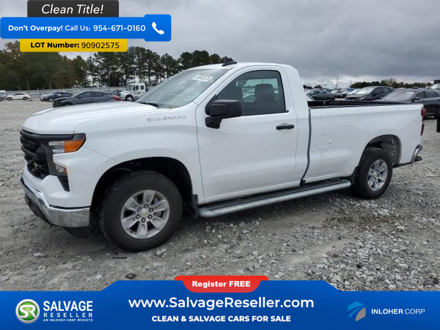 Used 2024 Chevrolet Silverado 1500 Custom w/ Turbomax Blackout Package