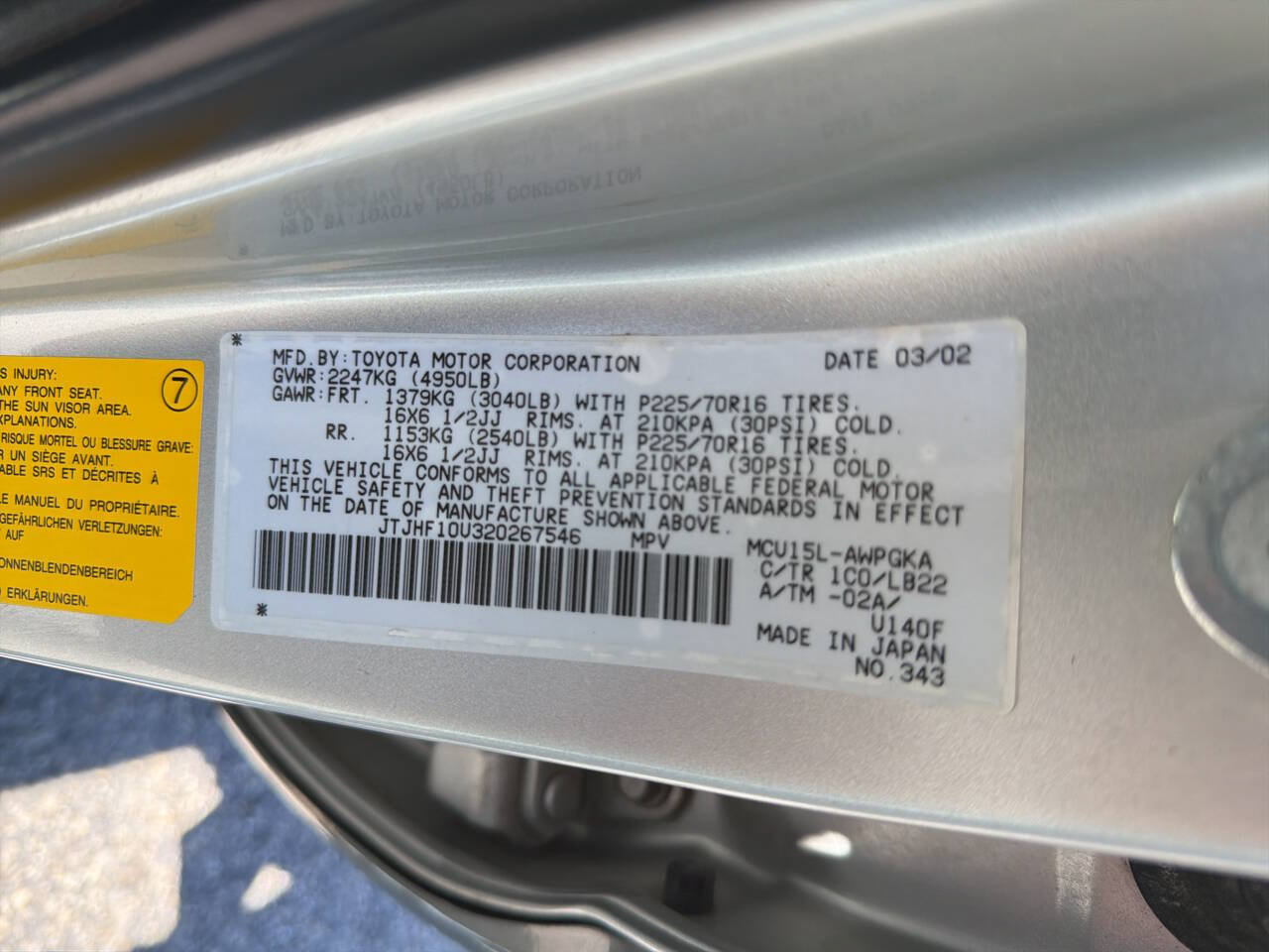 Used 2002 Lexus RX 300 4WD image 36