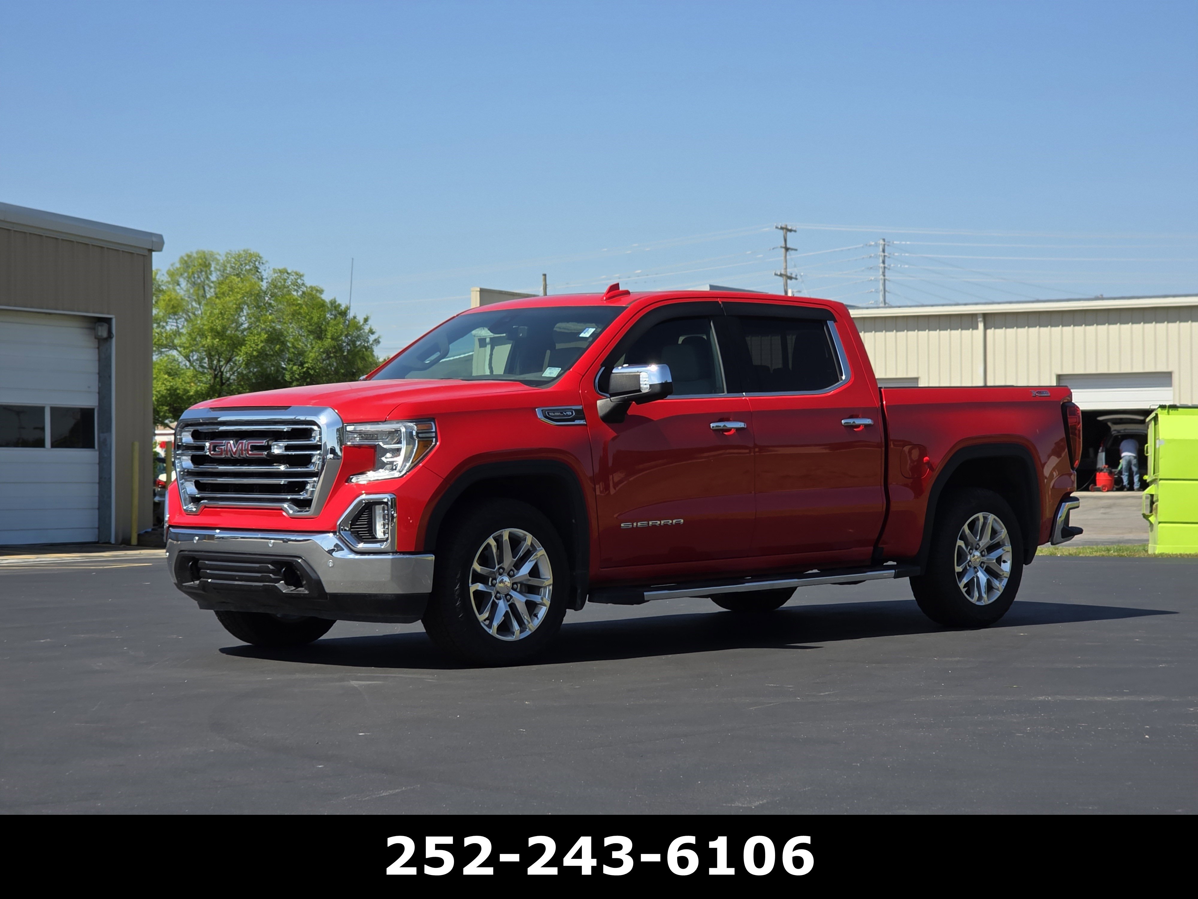 Used 2021 GMC Sierra 1500 SLT w/ SLT Premium Plus Package AWD/4WD image 3