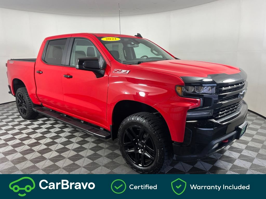 Certified 2021 Chevrolet Silverado 1500 LT Trail Boss w/ Bed Protection Package