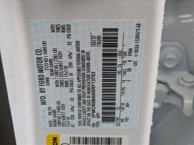 New 2025 Ford Bronco Sport Big Bend w/ Convenience Package image 19