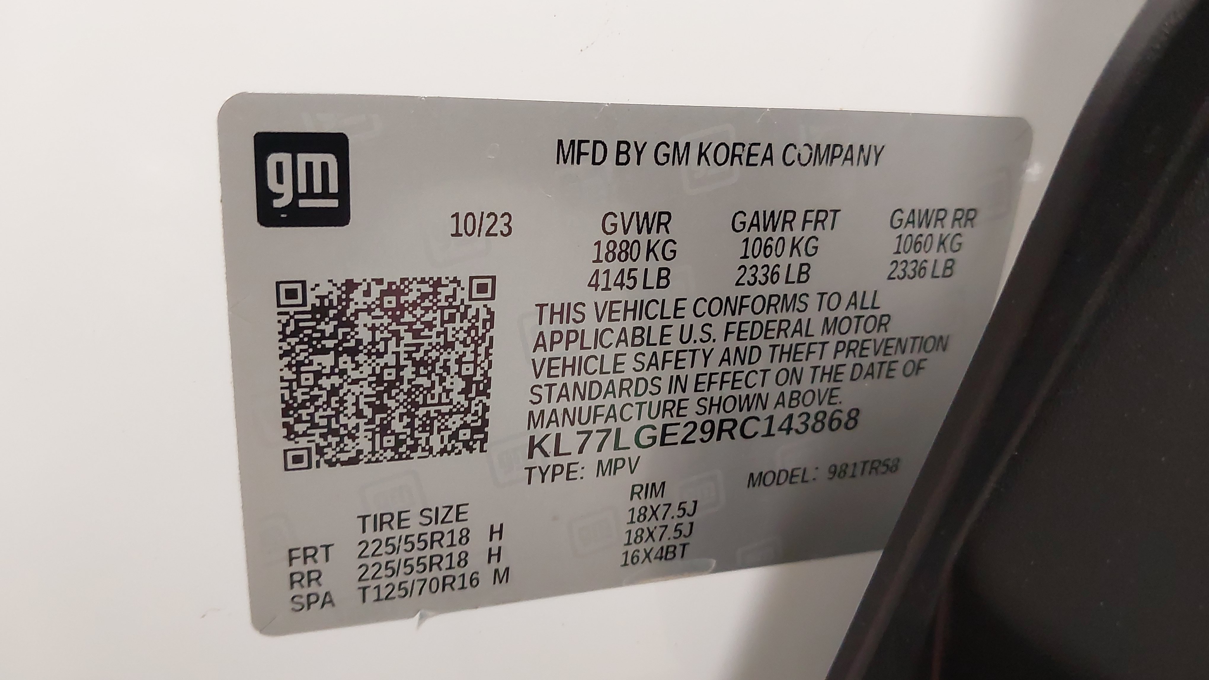 Certified 2024 Chevrolet Trax RS FWD image 34