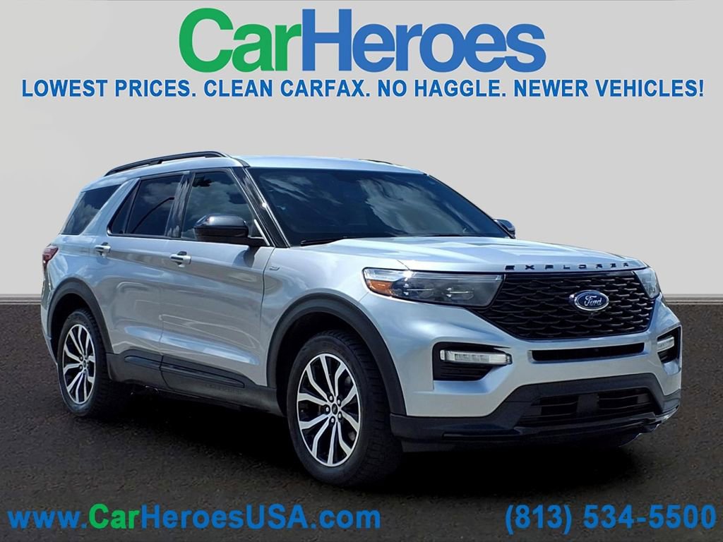 Used 2023 Ford Explorer ST-Line w/ Class IV Trailer Tow Package AWD/4WD video 1