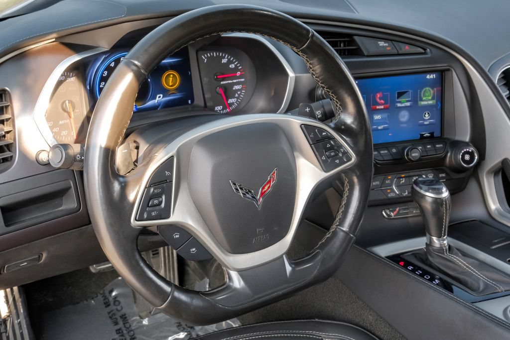 Used 2017 Chevrolet Corvette Stingray Coupe w/ Carbon Flash Badge Package RWD image 13