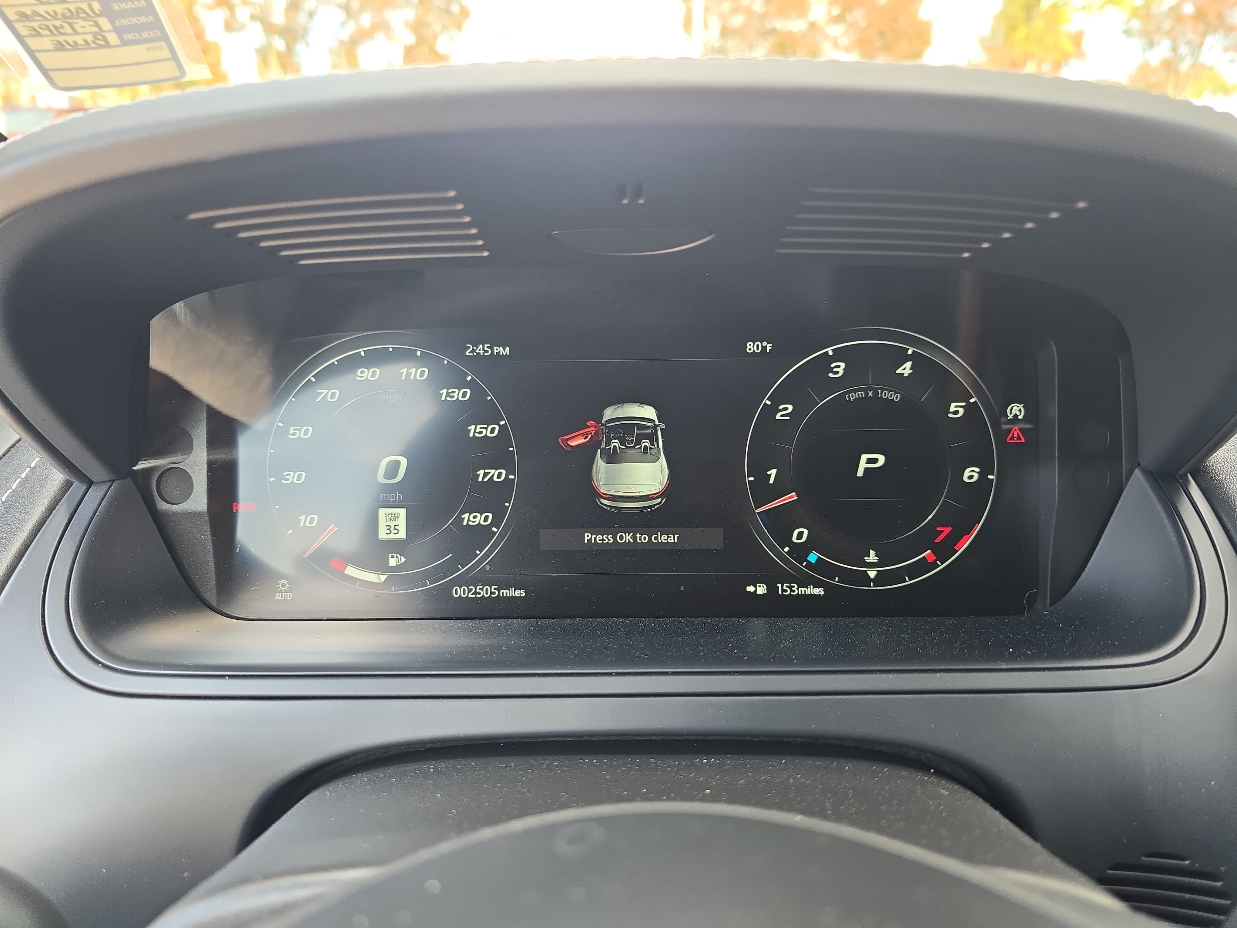 Certified 2023 Jaguar F-TYPE Convertible RWD image 16