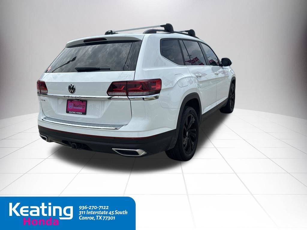 Used 2023 Volkswagen Atlas SE w/ Panoramic Sunroof Package FWD image 4