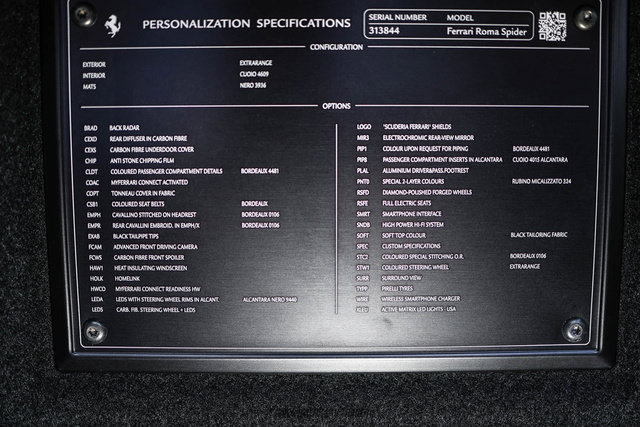 Used 2025 Ferrari Roma Spider RWD image 83
