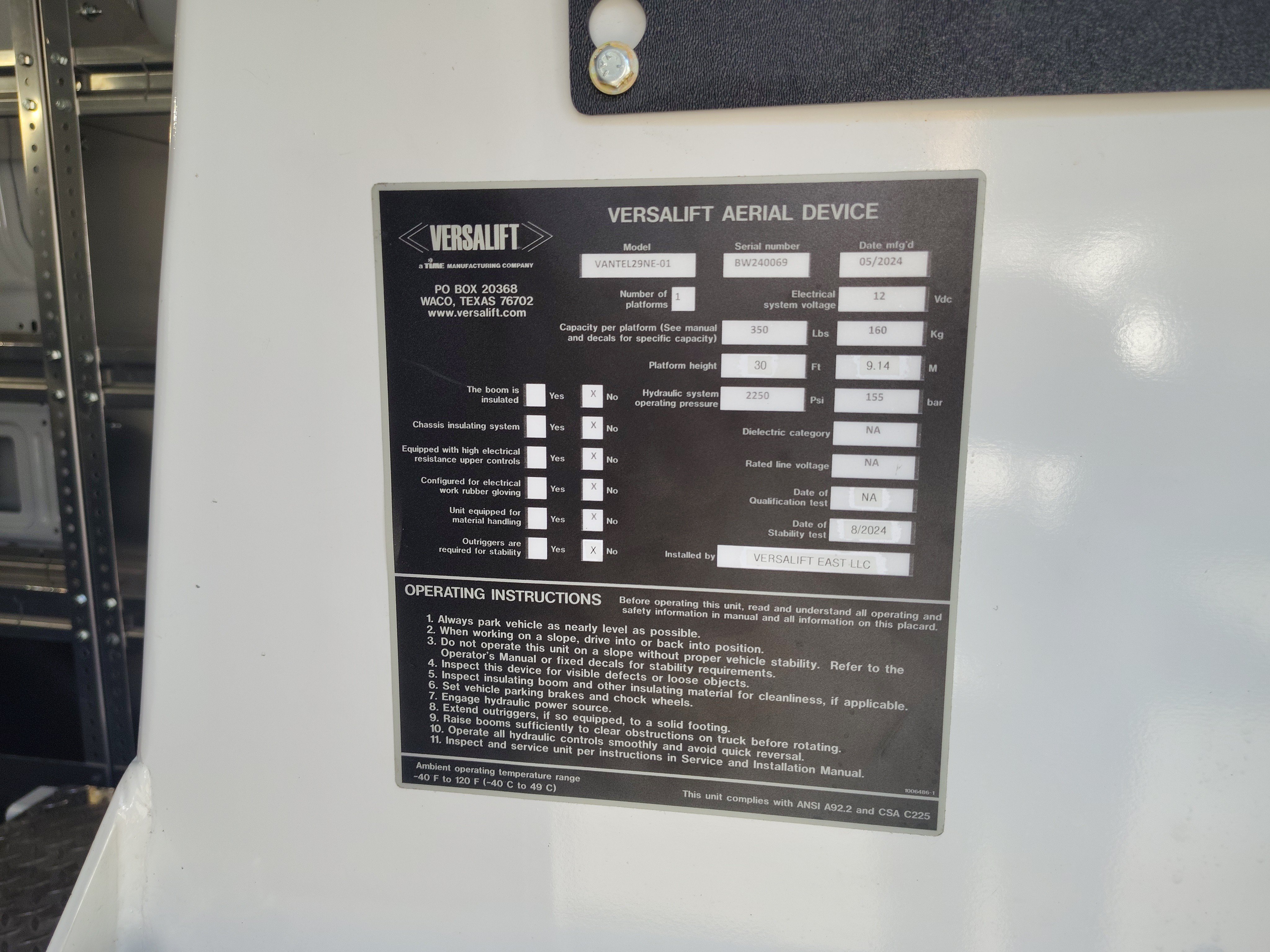 Used 2023 Ford Transit 350 Low Roof w/ Upfitter Package RWD image 24
