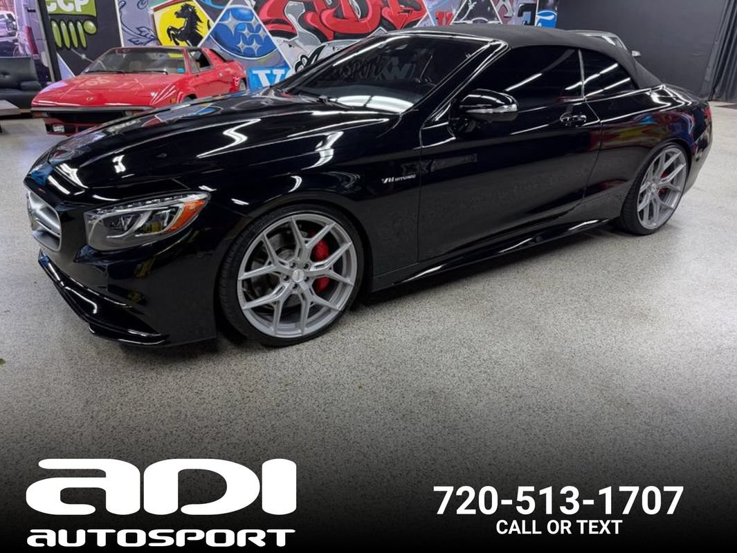 Used 2017 Mercedes-Benz S 63 AMG 4MATIC Cabriolet image 1