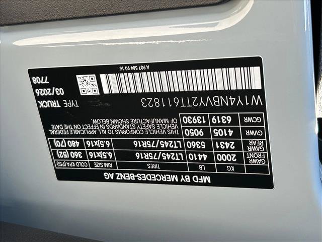New 2026 Mercedes-Benz Sprinter 2500 image 17
