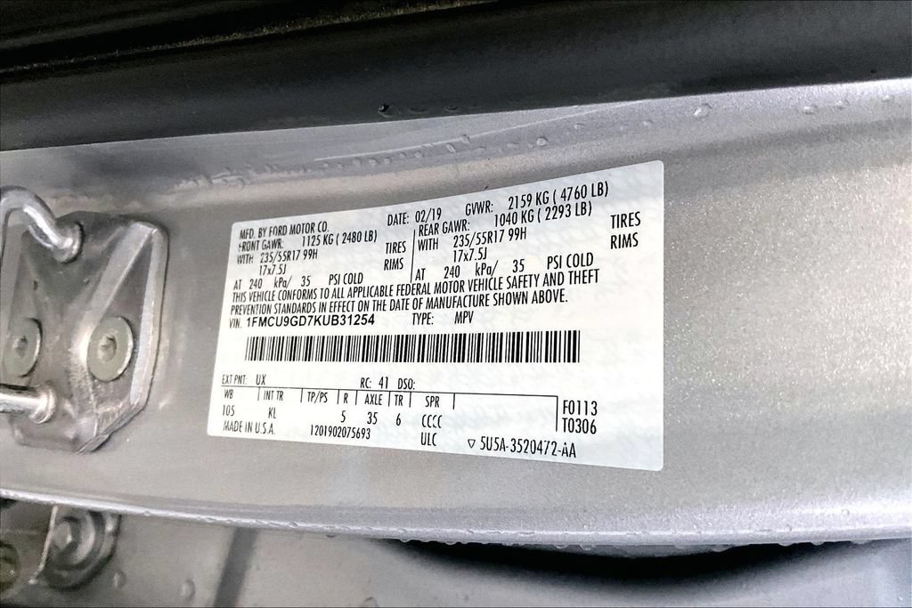 Used 2019 Ford Escape SE AWD/4WD image 19