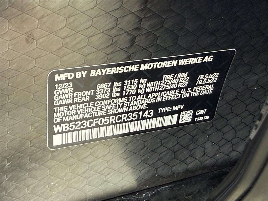 Used 2024 BMW iX xDrive50 w/ Sport Package image 23