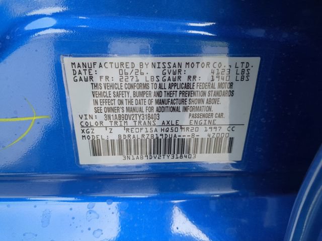 New 2026 Nissan Sentra SR FWD image 33
