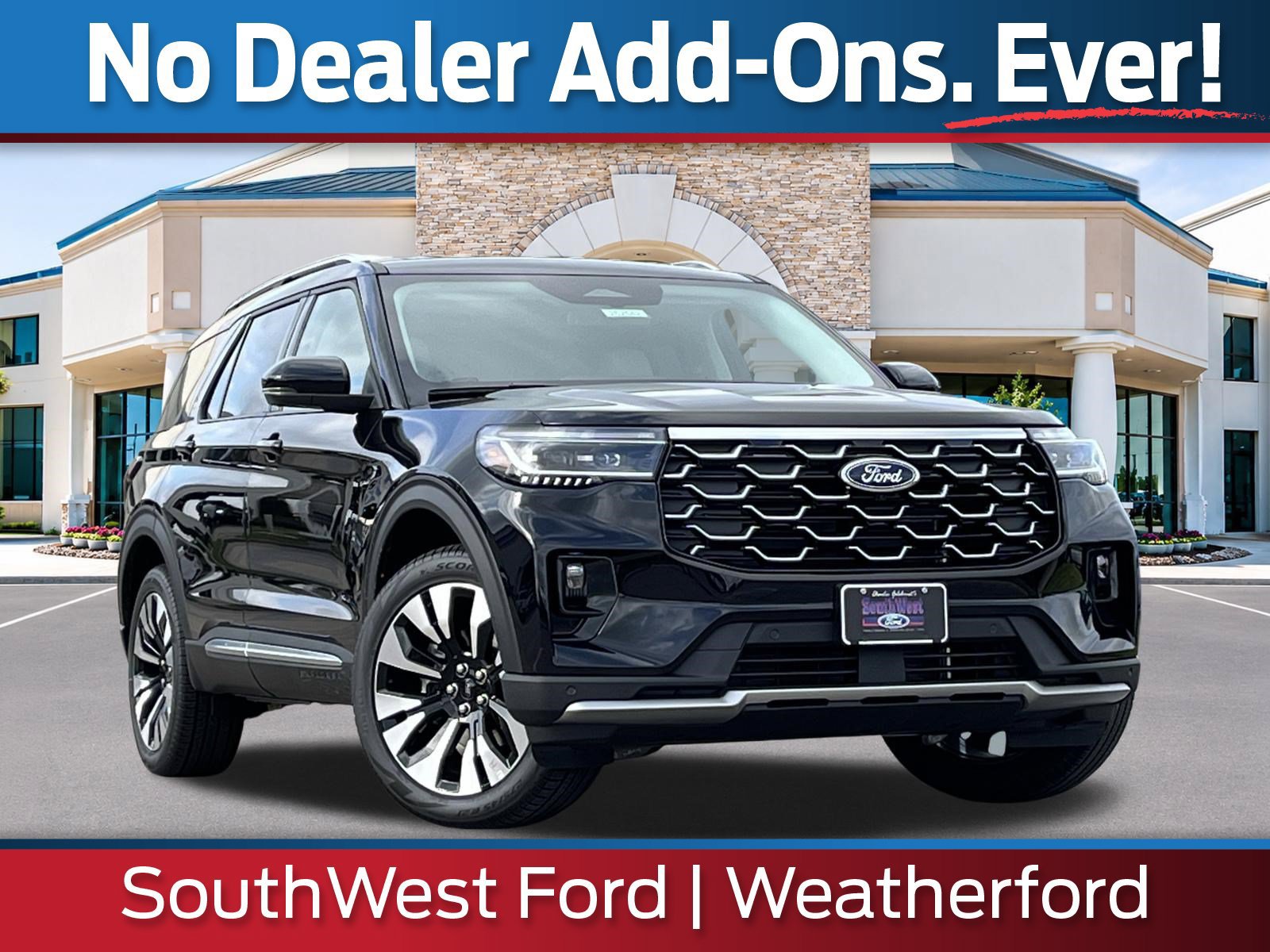 New 2026 Ford Explorer Platinum w/ LUX Leather Package