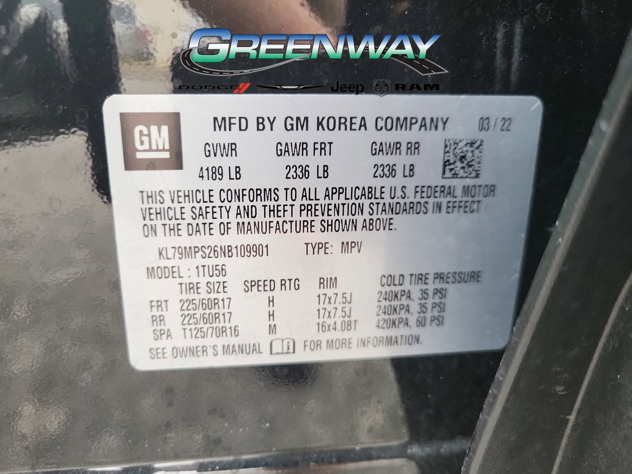 Used 2022 Chevrolet TrailBlazer LT w/ Convenience Package image 32