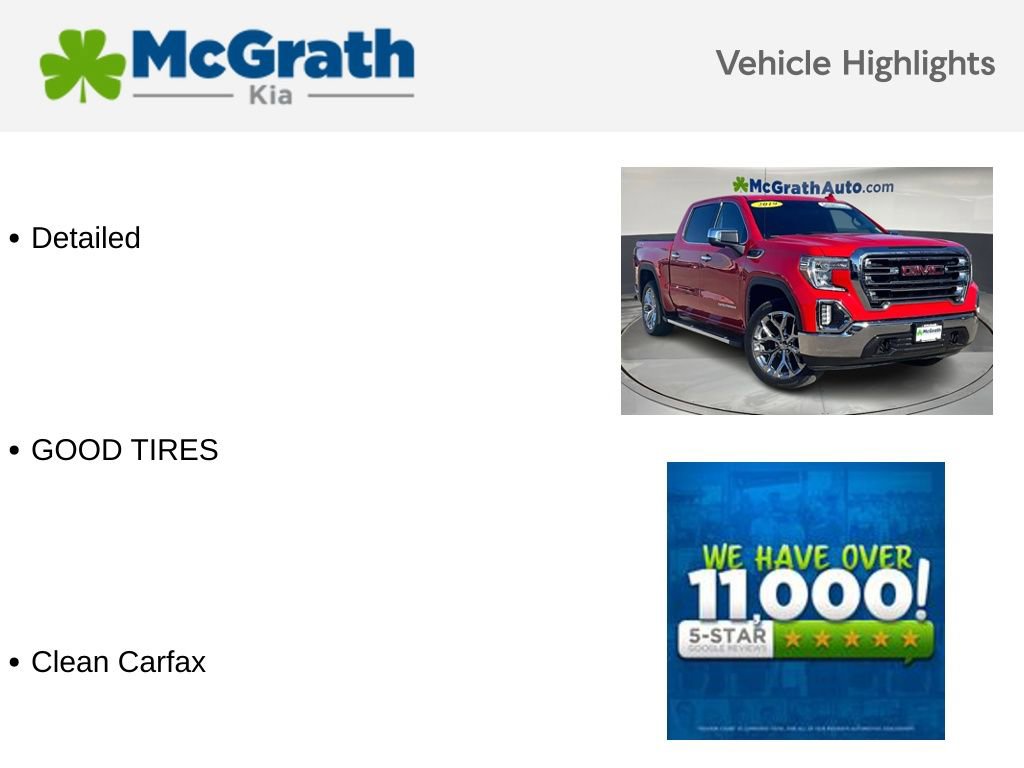 Used 2019 GMC Sierra 1500 SLT w/ SLT Premium Package image 5