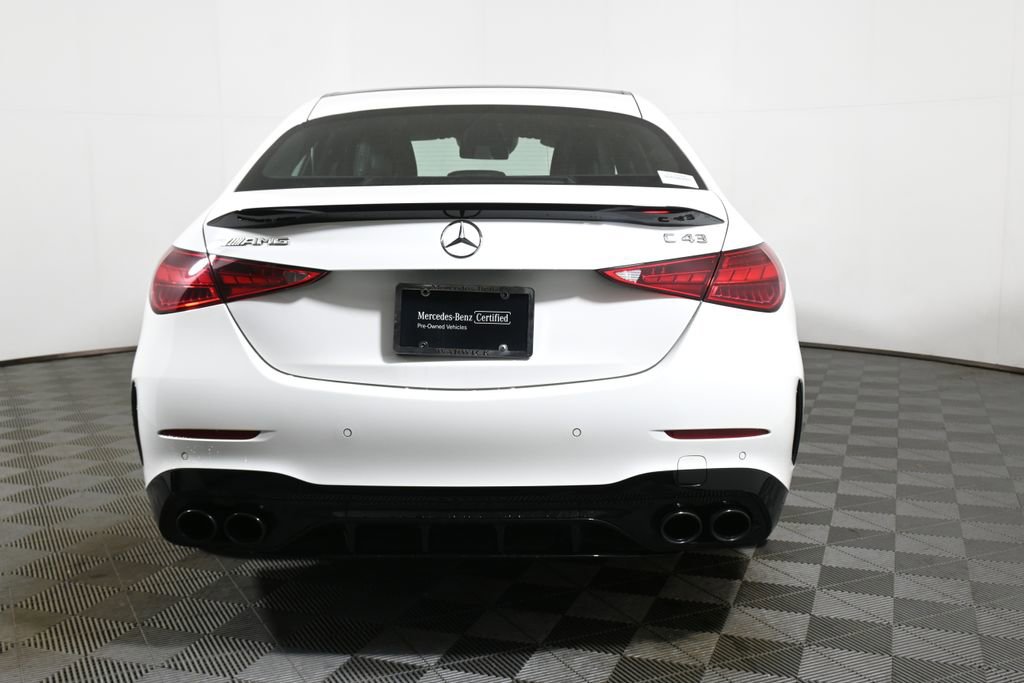 Certified 2024 Mercedes-Benz C 43 AMG 4MATIC Sedan image 6