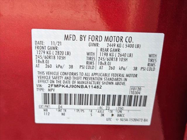Certified 2022 Ford Edge SEL w/ Sport Appearance Package AWD/4WD image 18
