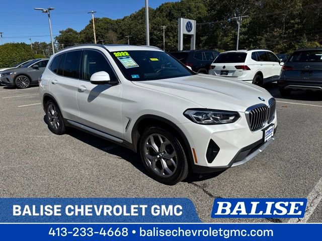 Used 2022 BMW X3 xDrive30i w/ Premium Package