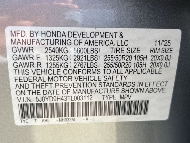 Certified 2026 Acura MDX FWD w/ Technology Package image 39