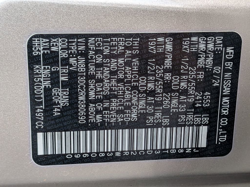 Used 2024 Nissan Rogue Platinum w/ Platinum Premium Package FWD image 30