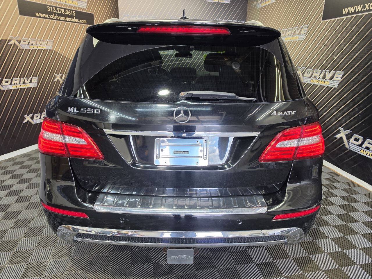 Used 2013 Mercedes-Benz ML 550 4MATIC image 7