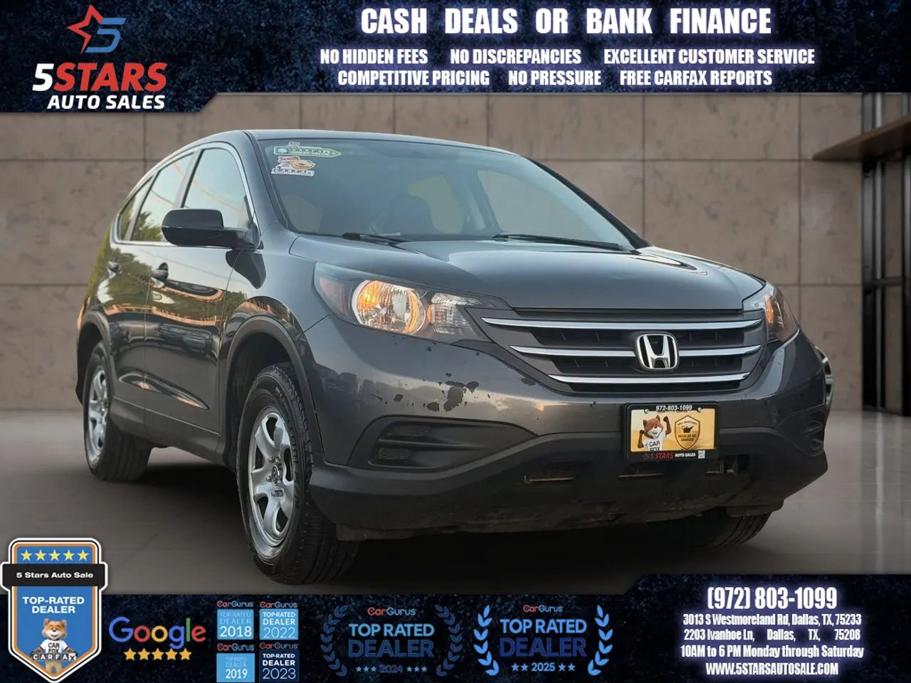 Used 2014 Honda CR-V LX image 1