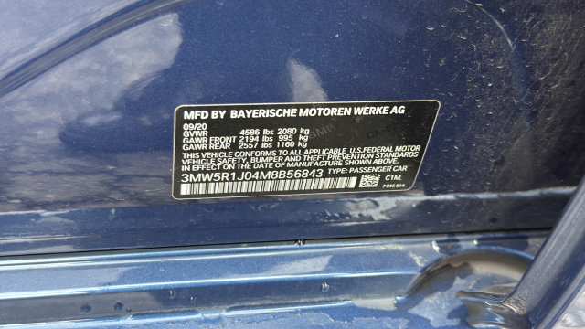 Used 2021 BMW 330i Sedan w/ Driving Assistance Package RWD image 30