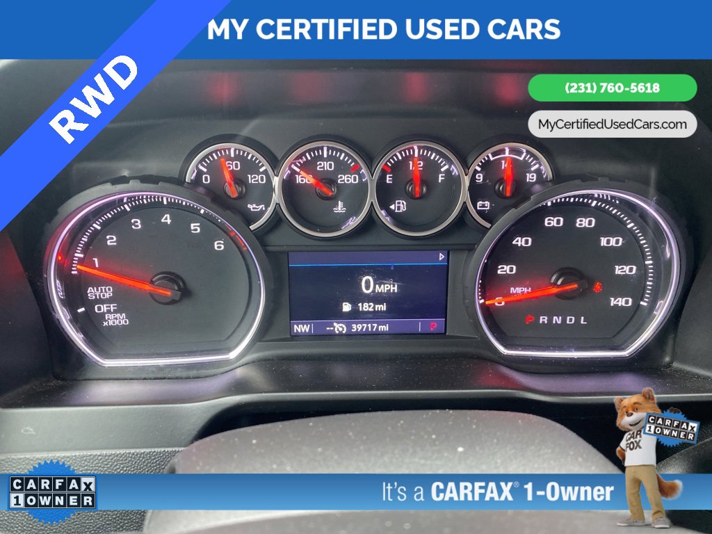 Used 2021 Chevrolet Silverado 1500 Custom w/ LPO, Dark Essentials Package image 15