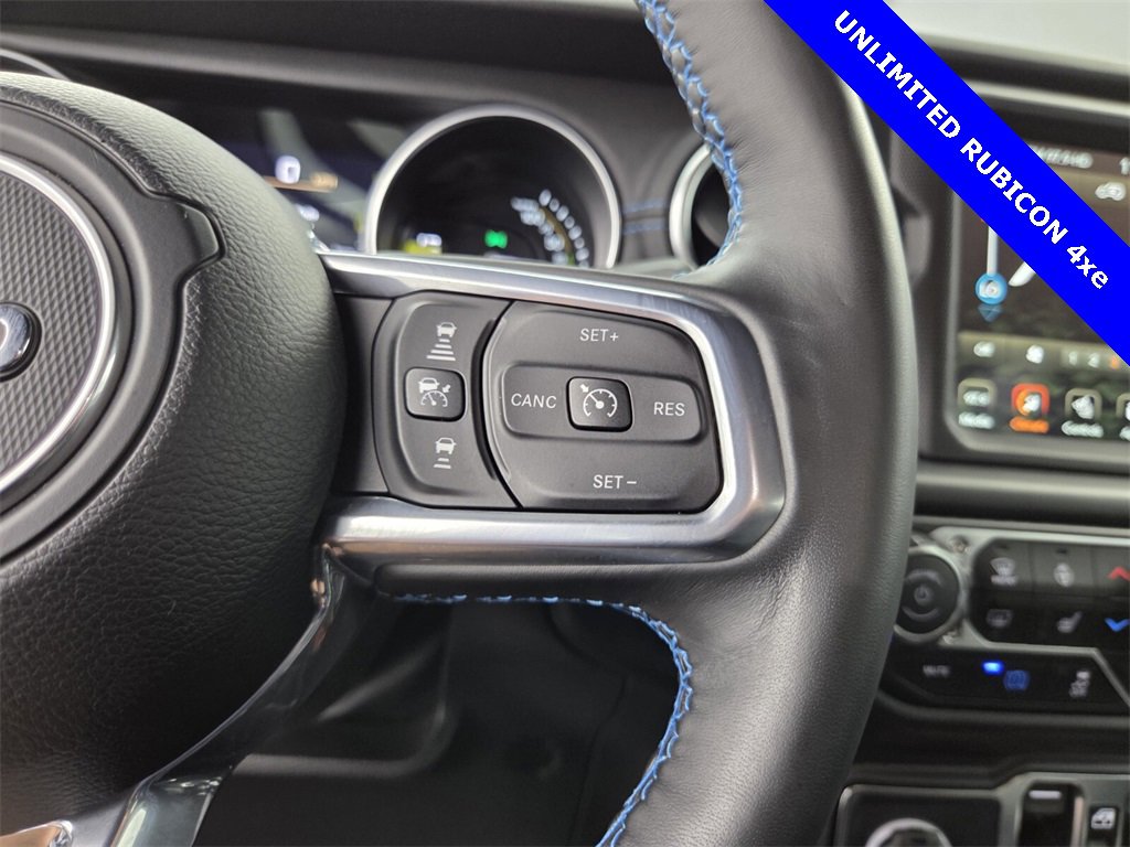 Used 2021 Jeep Wrangler Unlimited Rubicon 4xe w/ Steel Bumper Group image 31