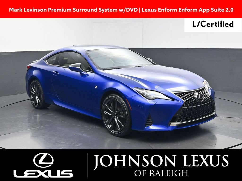 Certified 2023 Lexus RC 350 F Sport RWD image 3