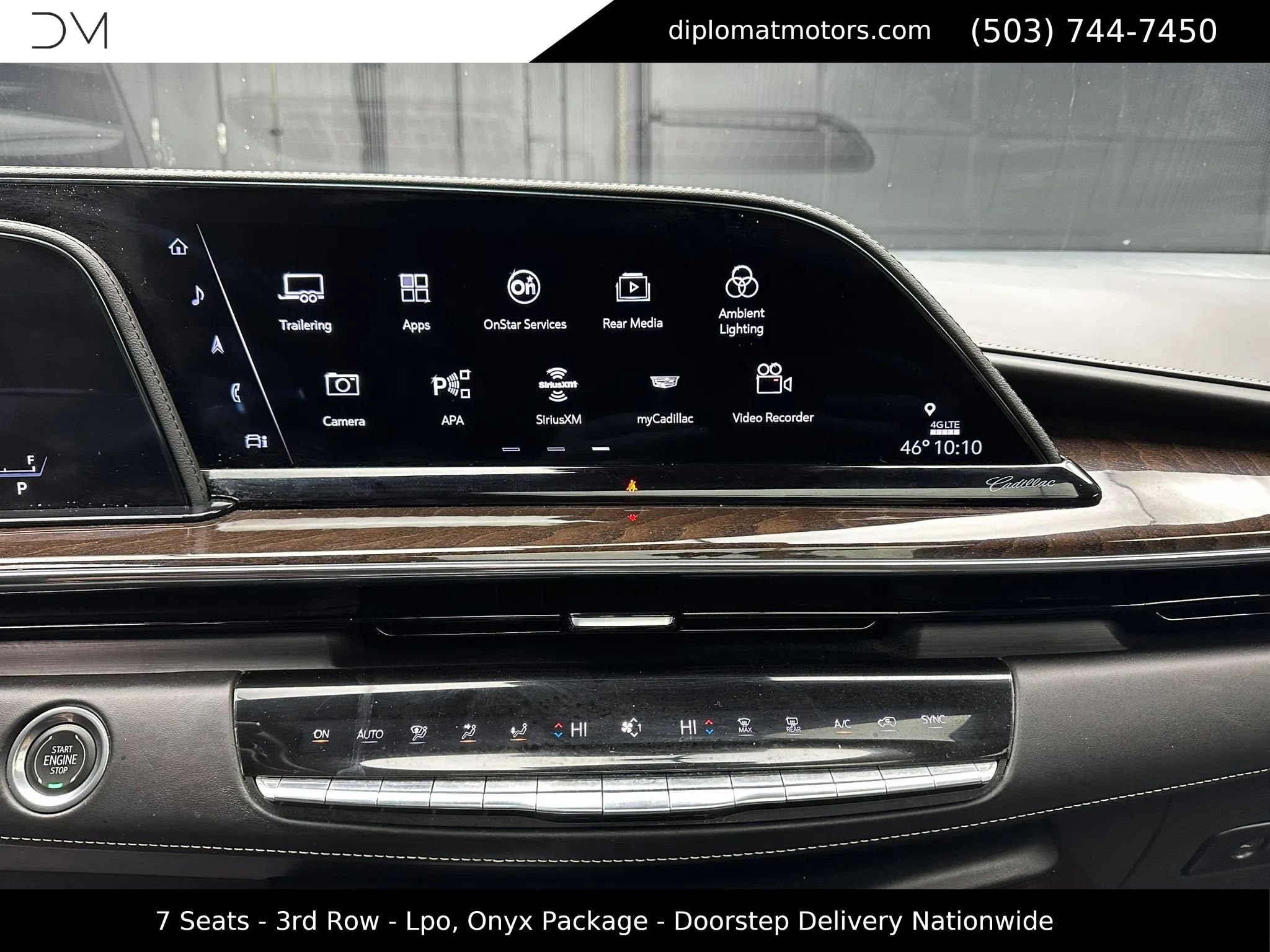 Used 2023 Cadillac Escalade ESV Sport Platinum w/ LPO, ONYX Package AWD/4WD image 42