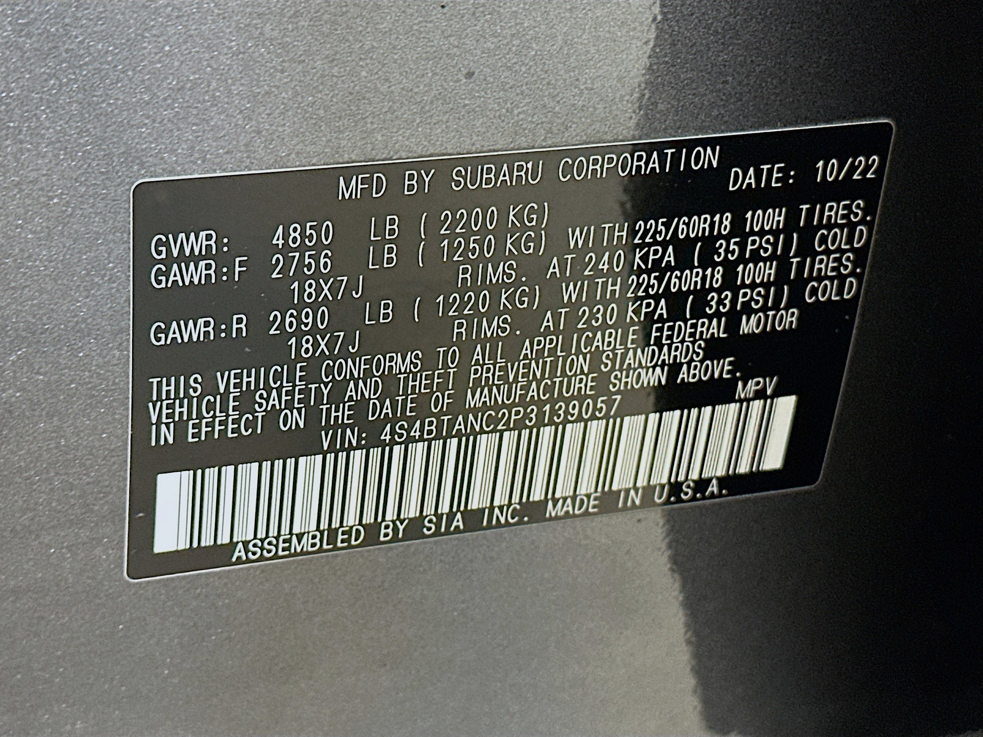 Used 2023 Subaru Outback Limited AWD/4WD image 12